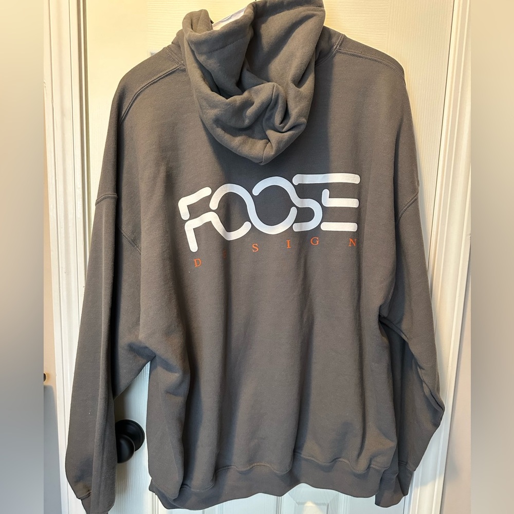 Original FOOSE DESIGN Charcoal Hoodie XXL - Picture 6 of 10